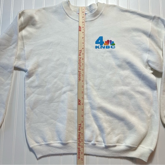 Vintage KNBC 4 Los Angeles 1993 Night at Wizards Sweatshirt - Size Large - Picture 8 of 9